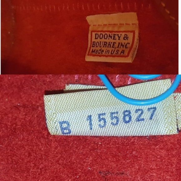 Dooney & Bourke Rare Vintage Large Norfolk Bag - Picture 6 of 8